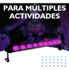 Barra Luz Negra Uv Lampara Ultravioleta Efectos Fiestas 9x3w 3