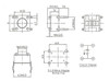 Kit X100 Push Button Boton Pulsador Tact Switch 6x6x5.0 2