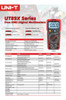 Tester Multímetro Digital Truerms Lpf Uni-t Ut89xe 7