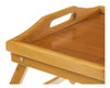 Bandeja Mesa De Desayuno Plegable De Madera Bambú. 3