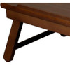 Winsome Madera Alden Cama Bandeja Nogal 3