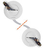 Kit De Gestion De Cables Para Empotrar En La Pared Echogear 0
