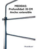 Rejilla Extensible Universal Para Horno Cocina Mediana 3