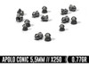 Balines Apolo Conic // Cal 5,5mm - 12gr //  X250 1