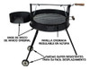 Parrilla Portatil Regulable Base Disco De Arado 4