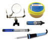Kit Electrónica Estaño Lupa Soldador Desoldador Pasta Nº8 0