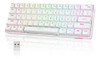Teclado Mecánico Inalámbrico Redthunder 60%, Batería Recarga 0