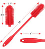Cepillo De Silicona Para Botellas Purtribe, Cepillo Limpiado 4