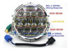 7  Motocicleta Ocultada Bombilla De Luz Led Faro Delantero C 4