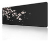 Etz Alfombrilla De Mouse Negra Con Flores De 0