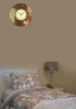 Lulu Decor Reloj De Pared De Mosaico Ambar Baltico Redondo 5