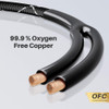 Gearit Cable De Altavoz Trenzado De Alta Calidad De 14 Awg ( 2