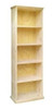 Biblioteca Estanteria Repisa Pino Macizo 35 Cm. 1