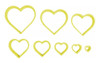 Cortador Molde Corazón - 8 Formas 0