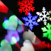 Led Al Aire Libre Móvil Brillantes Copos De Nieve Paisaje Pr 3