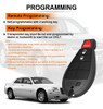 Saverremotes Llavero De 3 Botones Compatible Con Dodge Chall 6