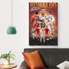 Póster De 2 Lienzos Para Pared, Póster De 3