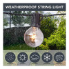 Sterno Home Gl42958 - Guirnalda De Luces Incandescentes Para 2