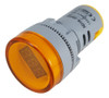 Medidor De Voltaje Voltimetro Redondo 22mm De Panel Amarillo 1 Medidor De Voltaje Voltimetro Redondo 22mm De Panel Amarillo 1