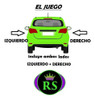 Juego Faro Delantero F R Escort 89 90 91 92 93 94 95 Cristal 3