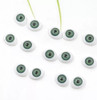 Ojos Para Duendes (par) Artesanías 1cm Azul - Verde - Marrón 3