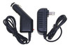 Coche Cargador + Ac/dc De Pared Cable De Alimentación Adapta 2