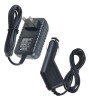 Coche Cargador + Ac/dc De Pared Cable De Alimentación Adapta 4
