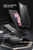 Funda Samsung Galaxy Z Fold 3 Negra Con Protector Pantalla 3