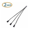 Cable Importa Divisor De Cable De Ventilador Pwm De 3 Vias 1
