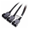 Cable Importa Divisor De Cable De Ventilador Pwm De 3 Vias 3