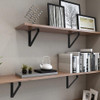 2 Soportes De Estante Resistentes, Soportes De Pared De... 3