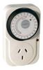 Interruptor Reloj Mecanico Timer Programable Enchufable 24h 0