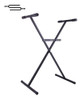 Soporte Teclado Organo Sinte Tijera Simple Regulable Cuota 0