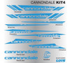 Juego Calcos Cannondale Kit 4 1