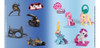 Lote Pack Set De My Little Pony, Hello Kitty Y Sailor Moon 5
