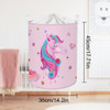Clastyle Cesta De Lavandera Plegable Adorable De Unicornio R 6