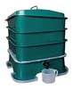Compostera Vermihut Plus 3 Bandejas 100% Plástico Reciclado 1