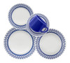Set Juego 30 Pzs Plato Playo Hondo Postre Grecia Vajilla Bz3 0