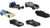 Hot Wheels Juego De 6 Autos De Personajes De 0