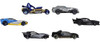 Hot Wheels Juego De 6 Autos De Personajes De 1