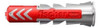 Tarugo Nylon Taco Duopower 10x50 Fischer Balde 180 Unidades 1
