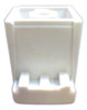 Soporte Manija Para Horno Volcan Inyectado 88 Blanca Rosca G 2