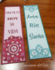 Marcalibros Personalizados  Con Frases  X  5 Unidades 2