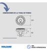Kit Vulcano Pileta Fibra Vidrio: Skimmer Toma Fondo Retornos 7