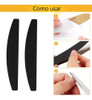 Base Lima Metálica Manicure, Pedicure + 2 Repuestos 3