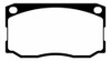 Pastilla De Freno Delantera Litton 38220 0