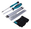 10pcs Destornillador Set Herramienta De Reparación De Bits E 2