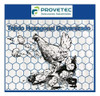 Tejido Malla Hexagonal Gallinero Galvanizado 1/2'' 1m X 15m 5