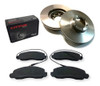 Kit Discos Freno  + Pastillas  Delanteras Trafic - Rodeo 0