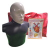 Torso Para Práctica Masiva De Rcp Nacional Con Bolsa Roja 0